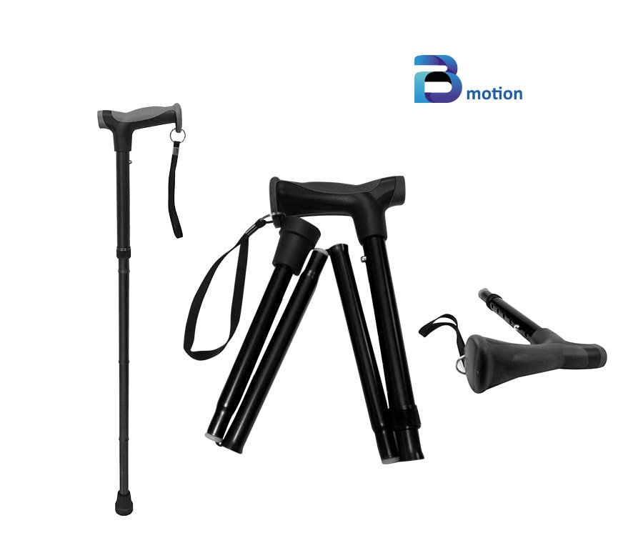 Bengala Comfort em Alumínio Dobrável