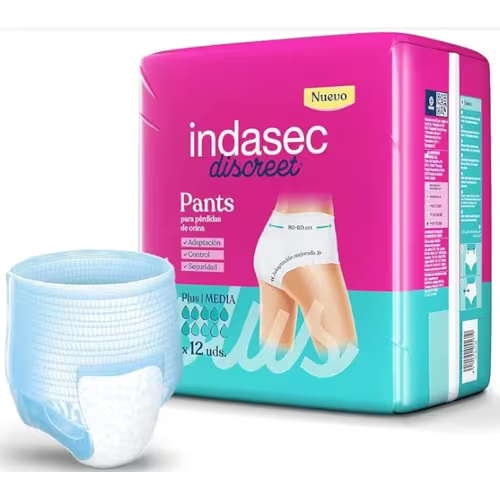Cueca Indasec Discreet Plus