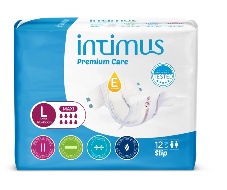 Fraldas Intimus Premium Care Maxi